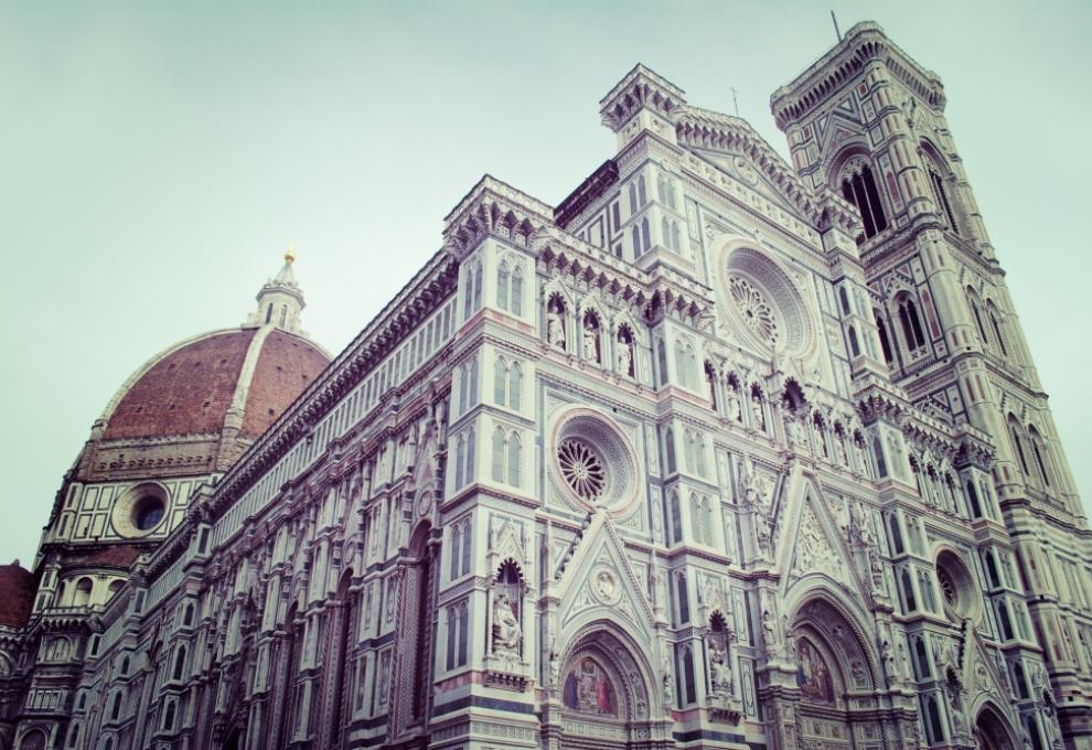 Průčelí katedrály Santa Maria del Fiore ve Florencii v Itálie - Cestovinky.cz