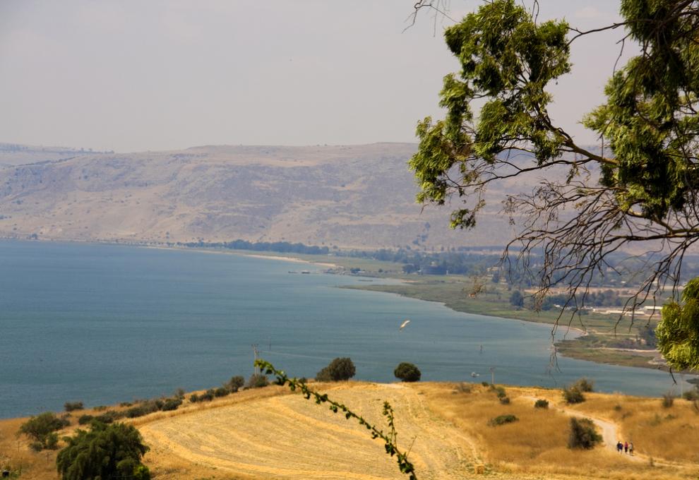 Panoramatický pohled na Galilejské jezero v Izraeli. - Cestovinky.cz