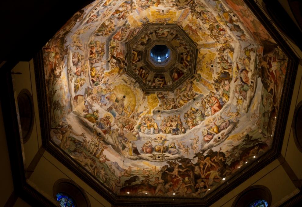 Brunelleschiho kopule v katedrále Santa Maria del Fiore - Cestovinky.cz
