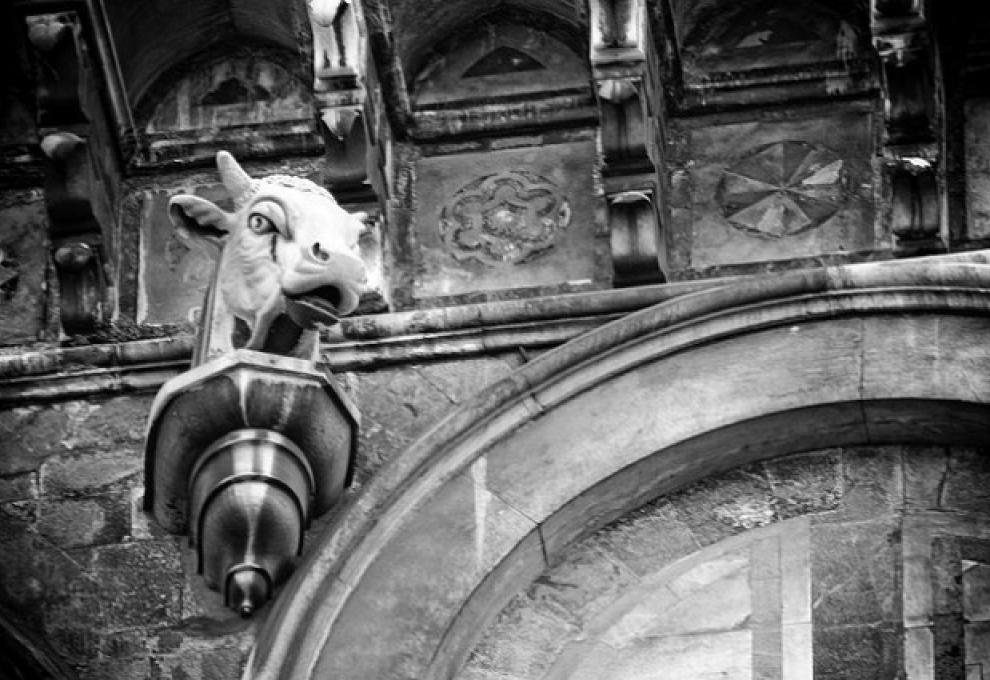 Byčí hlava na florentské katedrále Santa Maria del Fiore - Cestovinky.cz