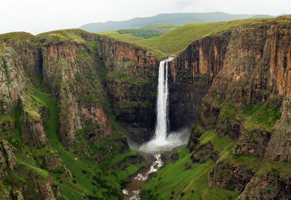 Maletsunyane Falls v Lesothu. Mají 192 metrů. - Cestovinky.cz