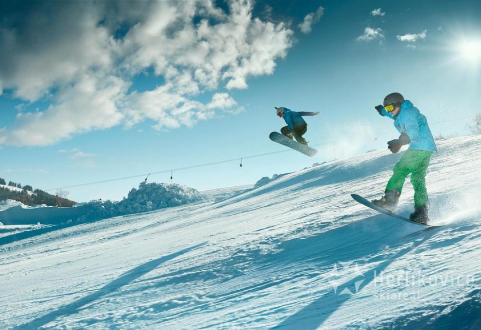 snowboardisti v Herlíkovicích - Cestovinky.cz