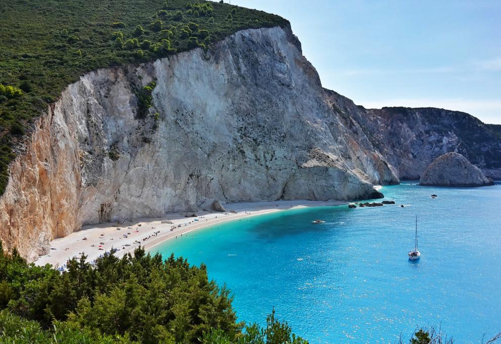 Porto Katsiki na Lefkadě - Cestovinky.cz