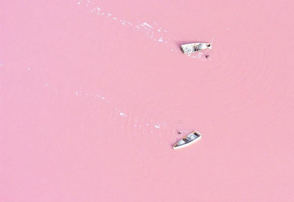 Lac Rosé v Senegalu - Cestovinky.cz