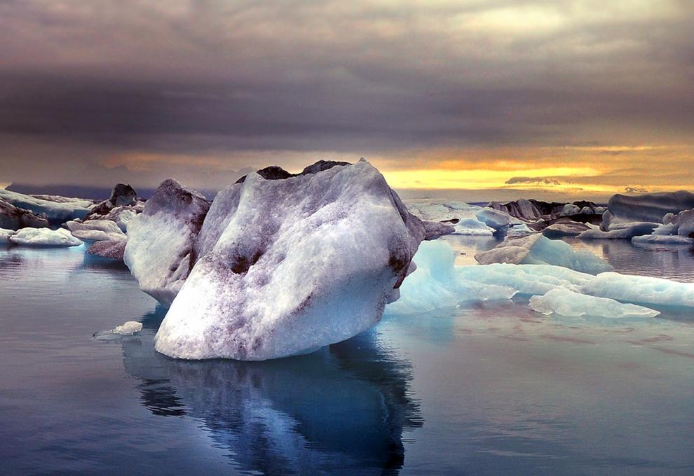 laguna Jökulsárlón na Islandu - Cestovinky.cz