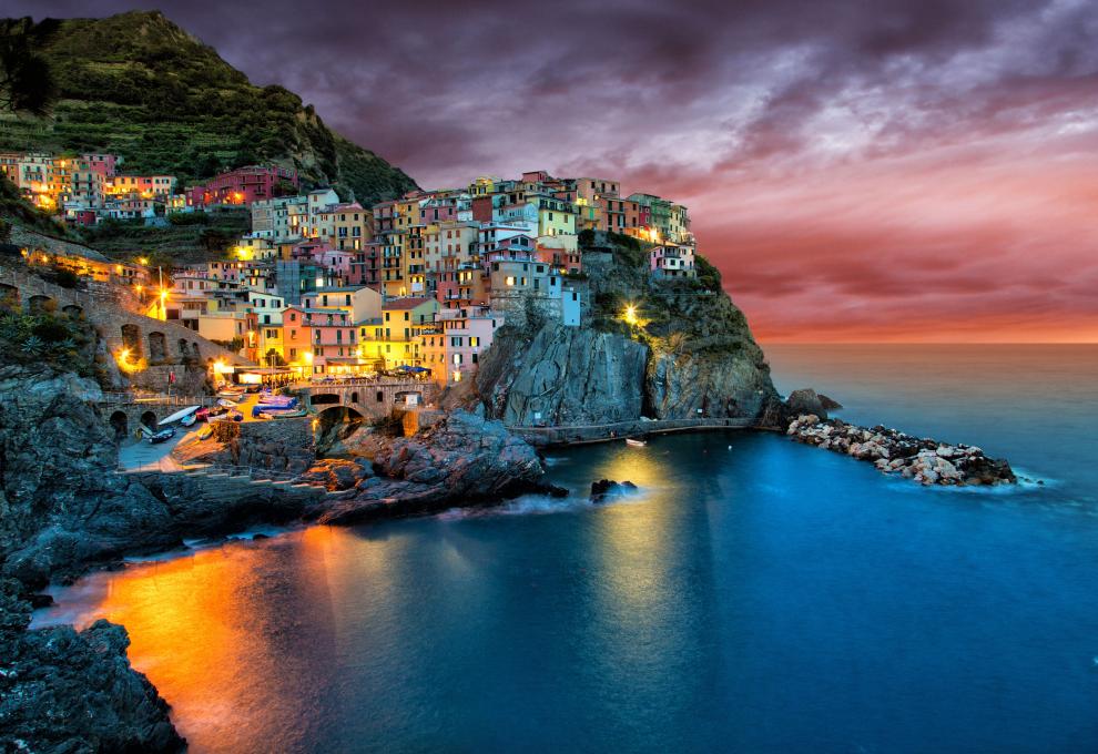 Barevné městečko Manarola - Cestovinky.cz