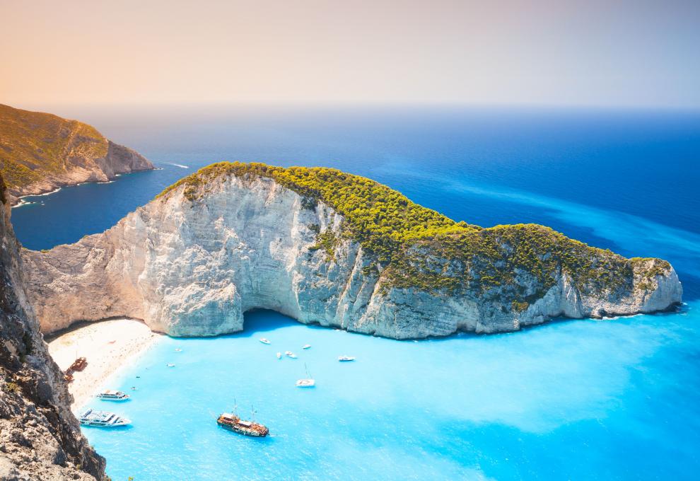 Řecká pláž Navagio - Cestovinky.cz