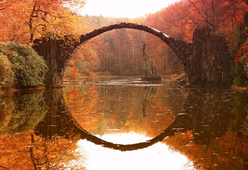 Okouzlující Rakotz Bridge - Cestovinky.cz