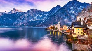 Vesnička Hallstatt