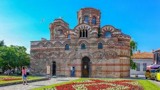 Kostel Krista Protokratora v bulharském Nesebaru je ikona města.