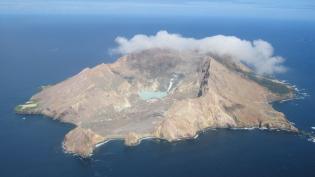 White Island na Novém Zélandu