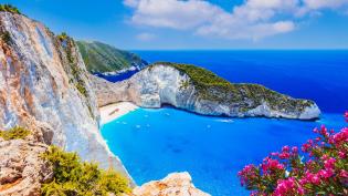 Zakynthos – pláž Navagio