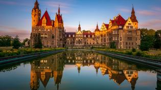 Polský zámek Moszna