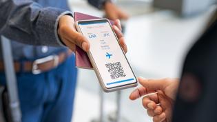 Letenka v chytrém telefonu