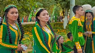 turkmenské ženy