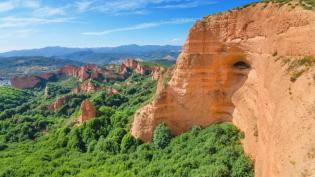 Pohoří Las Médulas v provincii Léon ve Španělsku - Cestovinky.cz