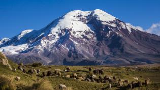 Ekvádorská sopka Chimborazo - Cestovinky.cz