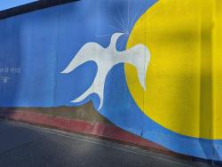 East Side Gallery holubice