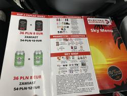 Druhá část palubního katalogu.