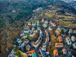 Karlovy vary – pohled z ptačí perspektivy