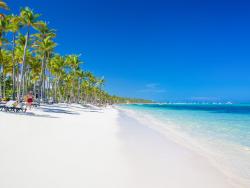 Pláž Bavaro v Dominikánské republice