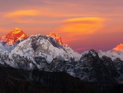Pohled na Mount Everest
