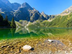 Jezero Morskie Oko Tatry