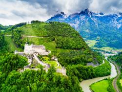 Hohenwerfen Rakousko