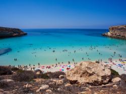 Spiaggia dei conigli Itálie