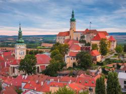 Pohled na město Mikulov