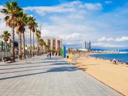 Barcelona pláž