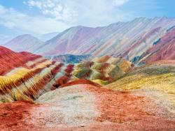 Geologický park Zhangye, Čína