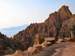 Calanques de Piana skály