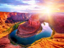 Meandr řeky Colorado Horseshoe Bend, USA