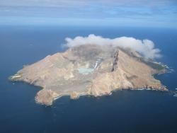 White Island na Novém Zélandu