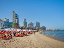 Tel Aviv pláž