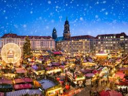 vánoční trhy Drážďany