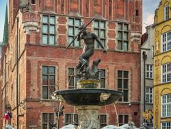 Neptunova fontána Gdaňsk