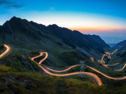 Transfagarasan v noci