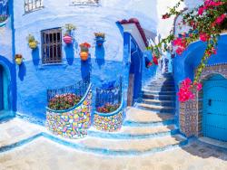 Chefchaouen schody