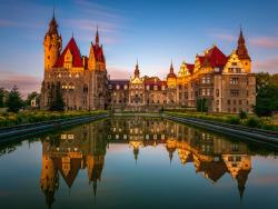 Polský zámek Moszna