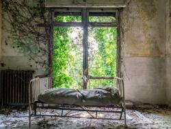 opuštěná nemocnice Poveglia