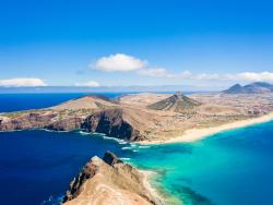 Porto Santo z výšky