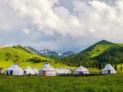 jurty v Mongolsku