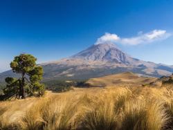 sopka Popocatépetl