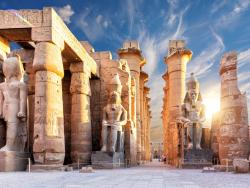 Pohled na egyptské památky