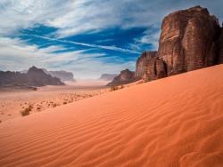 Wadi Rum písek a skály