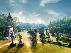 Xieng Khuan v Laosu - Cestovinky.cz