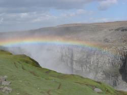 Dettifoss - duha - Cestovinky.cz